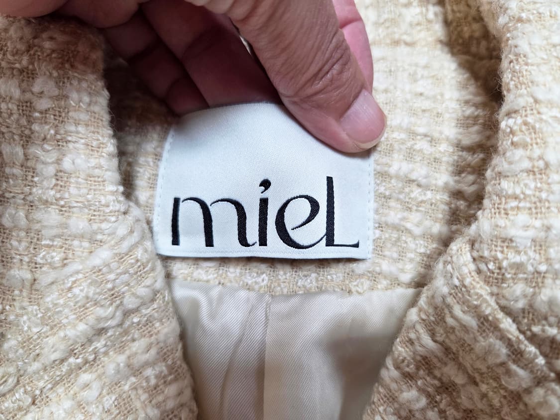 미엘(mieL) 샌디 트위드자켓  55-66 상품이미지8