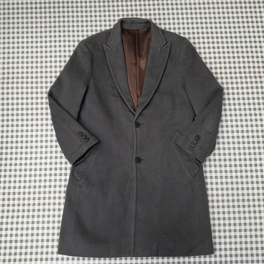 트루젠 울 캐시미어 롱 코트 남자95~100 상품이미지1