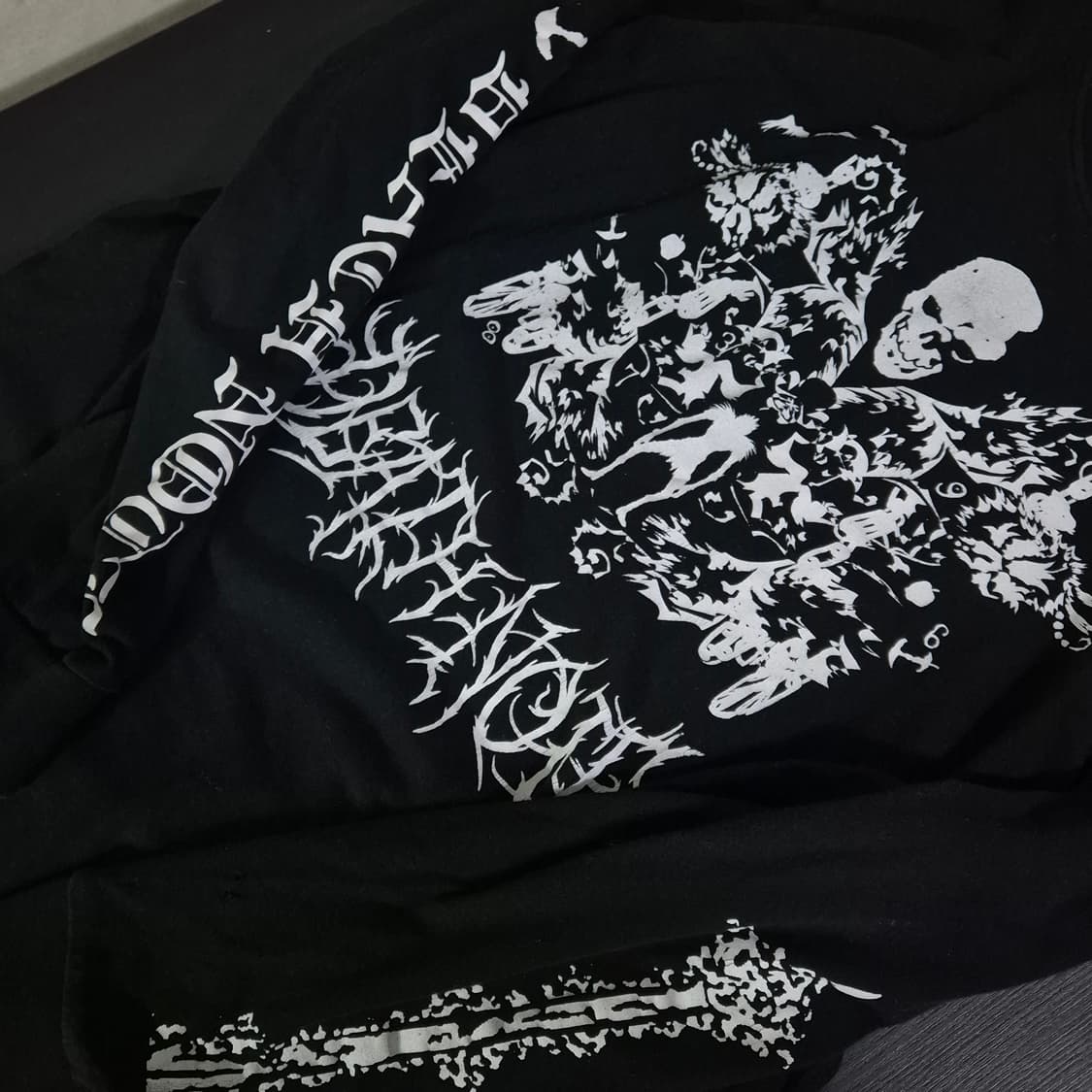 데스노트 류크 롱슬리블 티셔츠 2XL 상품이미지2