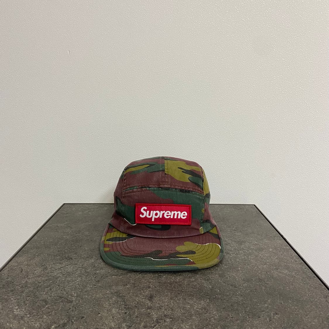 (OS) 슈프림 박스로고 캠프캡 모자 밀리터리 카모 상품이미지1