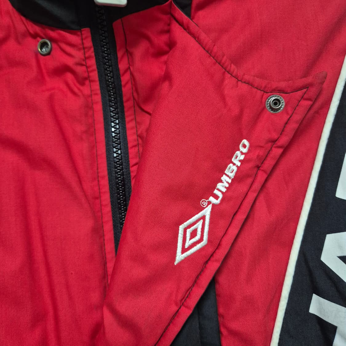 92/93 맨유 롱 점퍼 자켓 L 상품이미지8