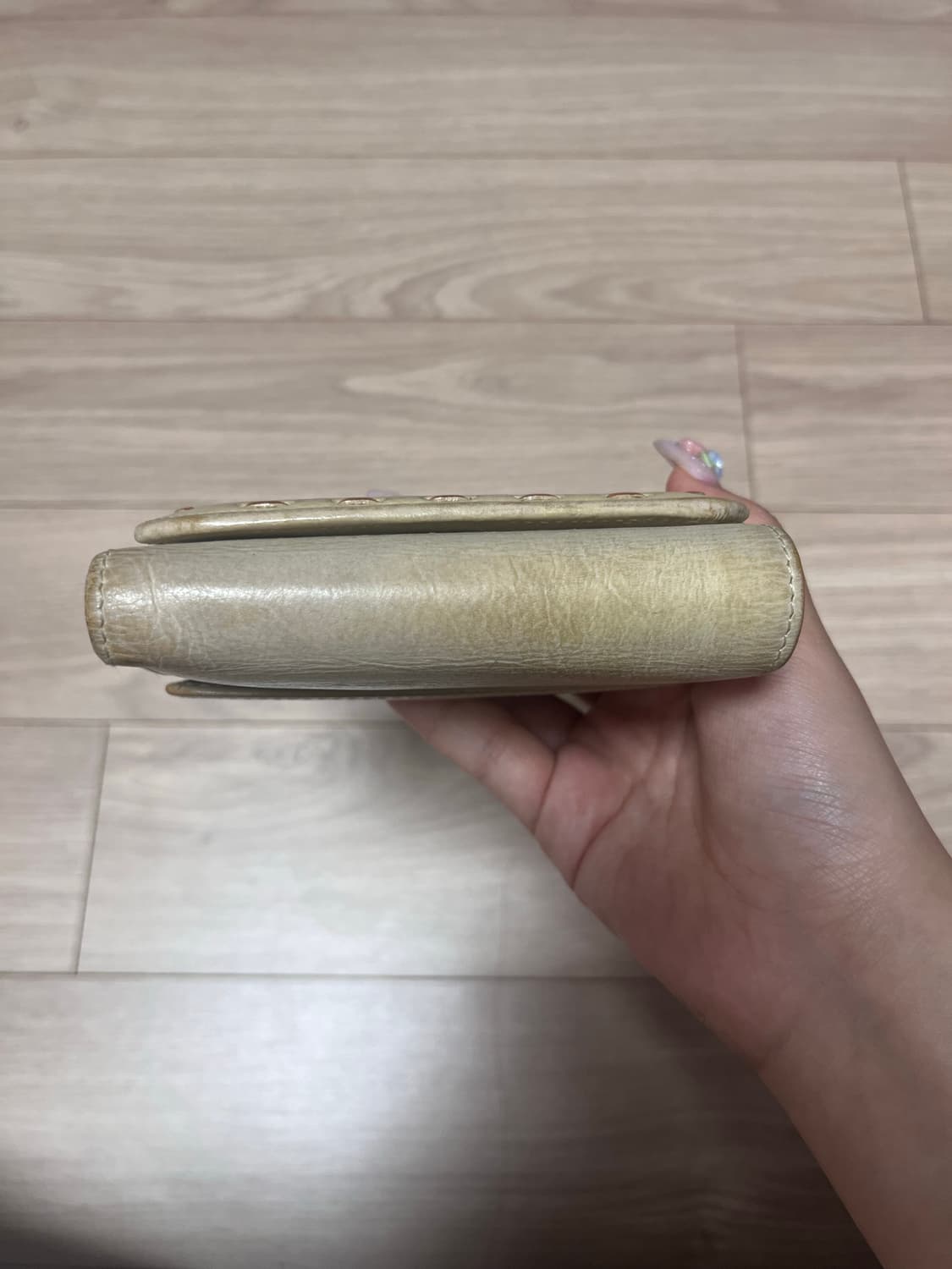 안나수이 빈티지 중지갑 엔틱 고전 상품이미지2