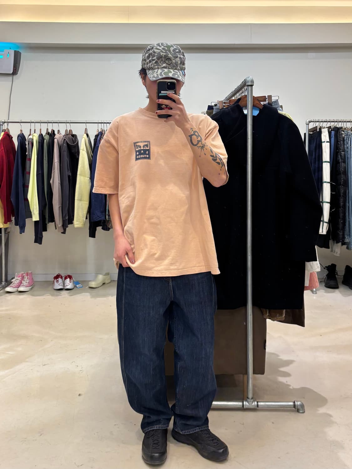 아이앱 X 오베이 아이즈 아이콘 티셔츠 상품이미지5