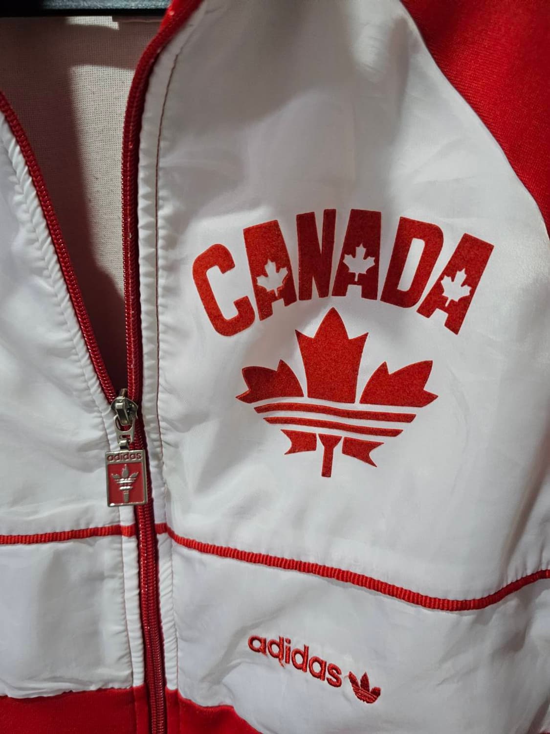 상태최상 아디다스 캐나다 트랙탑 져지집업 100 / L 상품이미지3