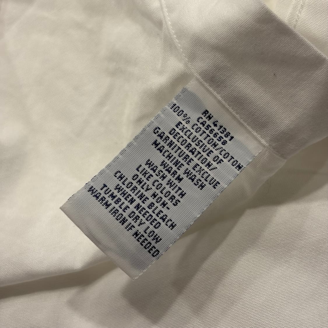 [M] 폴로 랄프로렌 반팔 셔츠 화이트 C194 상품이미지6