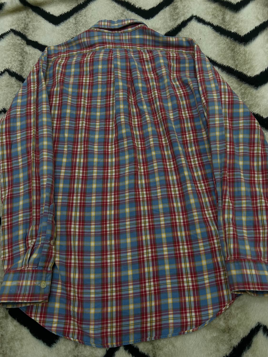 [L]폴로랄프로렌 90s 체크 코튼 셔츠 상품이미지4