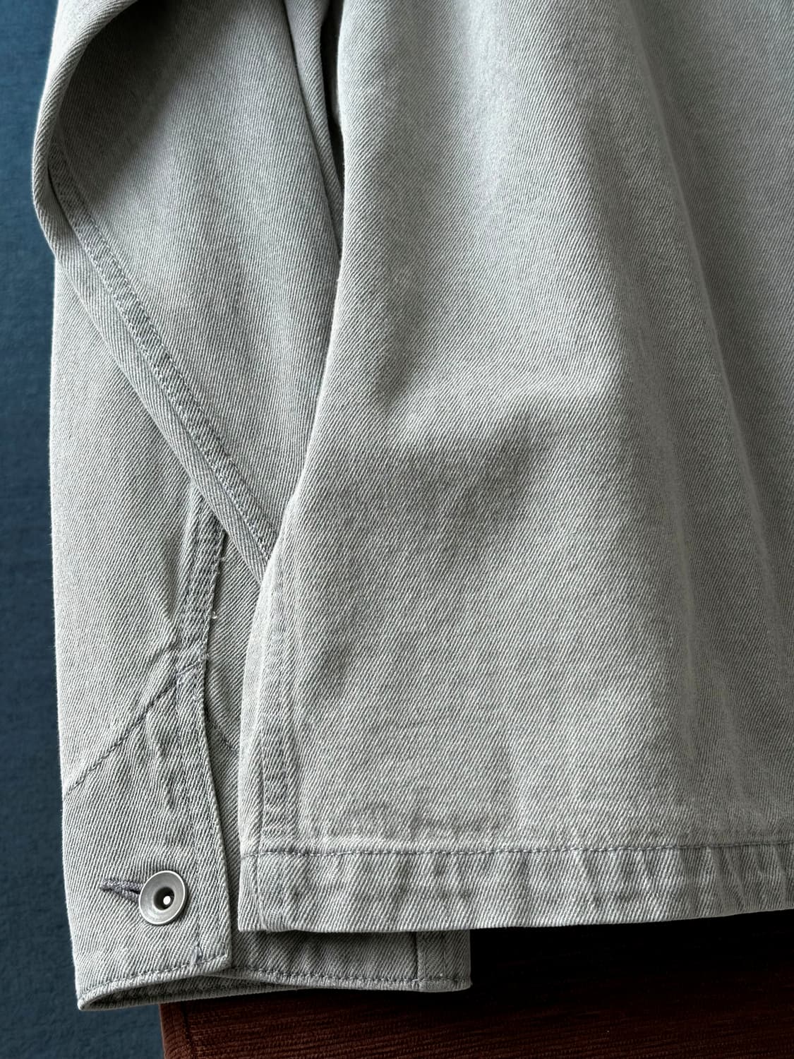 Ice Denim stand collar work jacket 상품이미지7