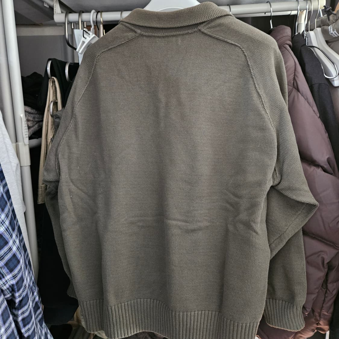 자라 코튼 폴로 니트 상품이미지2