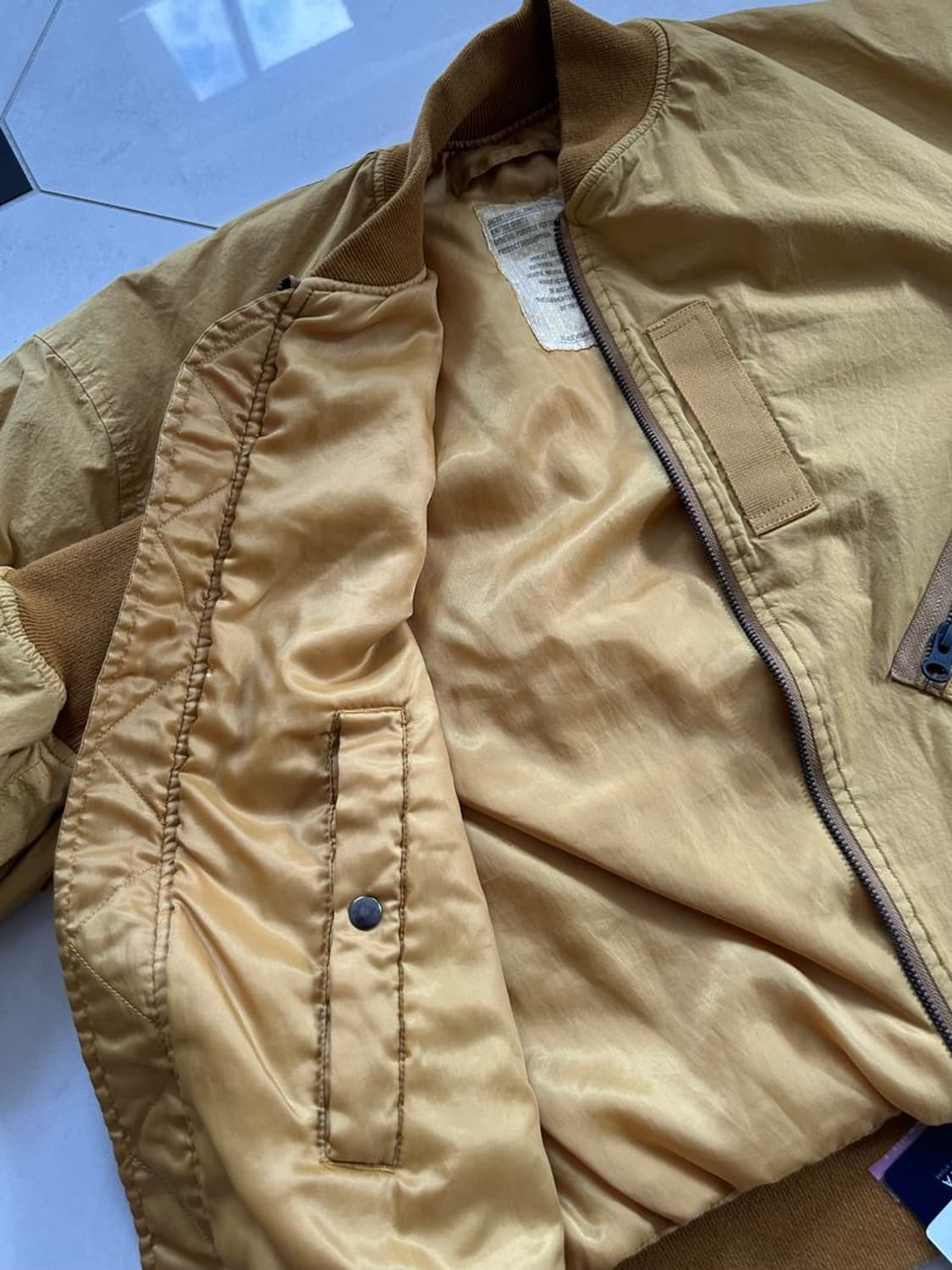 DYED TEST MA-1 염색 테스트 MA-1 상품이미지4