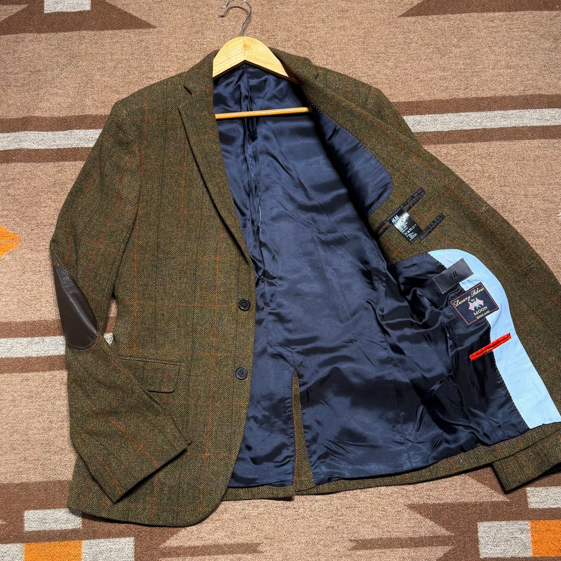 H&M 아브라함 문 트위드 자켓 블레이저 M 상품이미지2