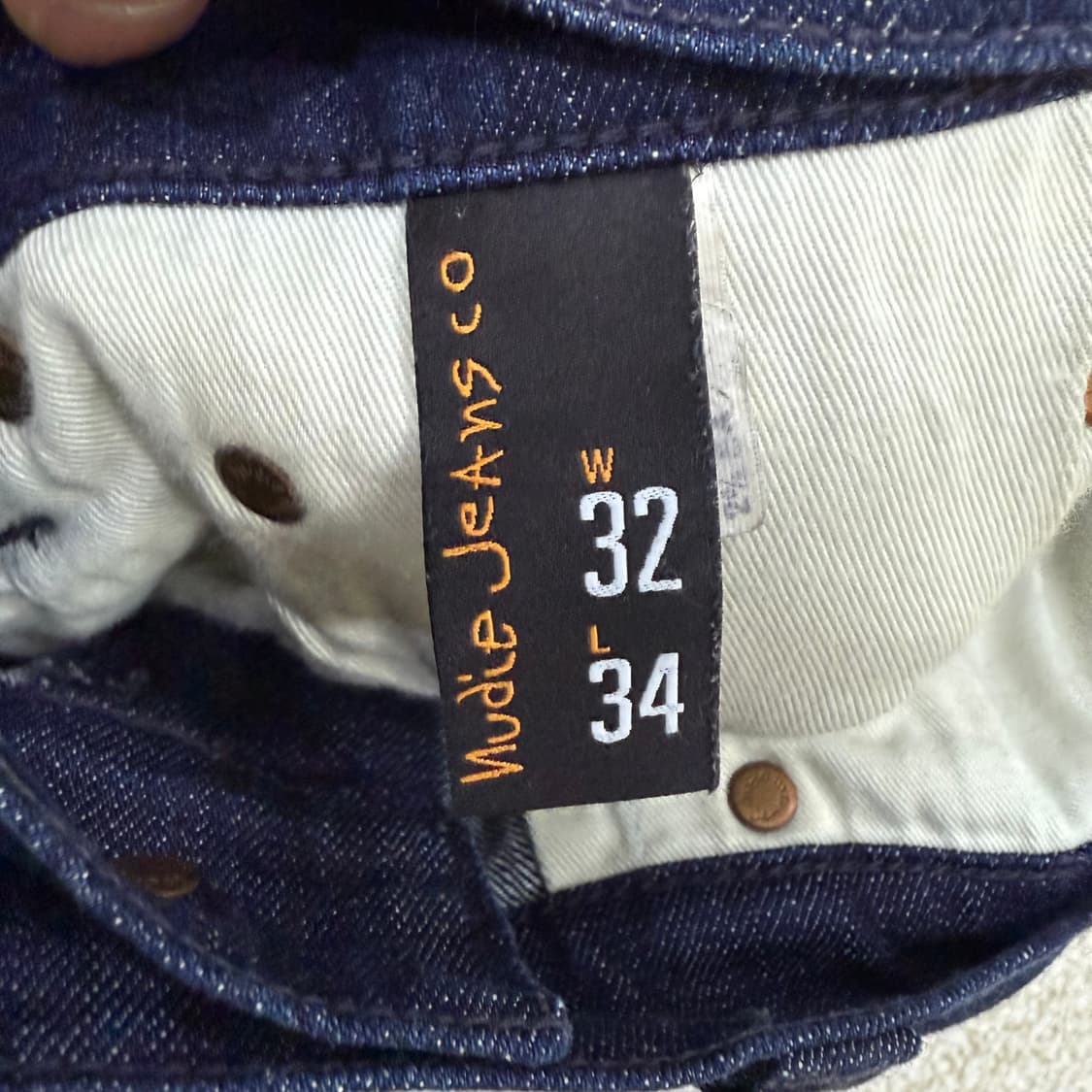 [W32 L34] 누디진 생지 일자핏 데님팬츠 0107T1 상품이미지4