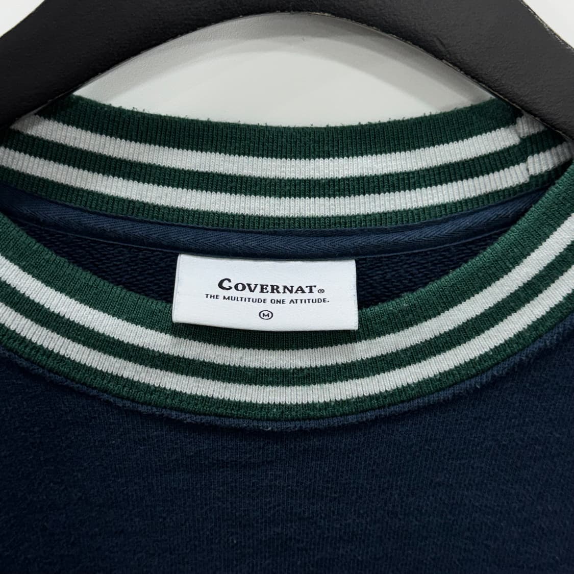 커버낫 뽀글이로고 맨투맨 M 상품이미지4