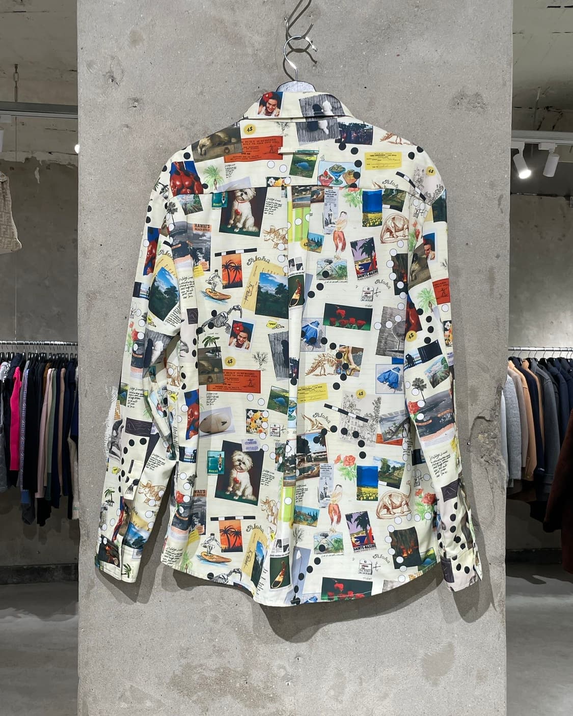 기준 22F/W 콜라주 오버사이즈 셔츠 상품이미지6