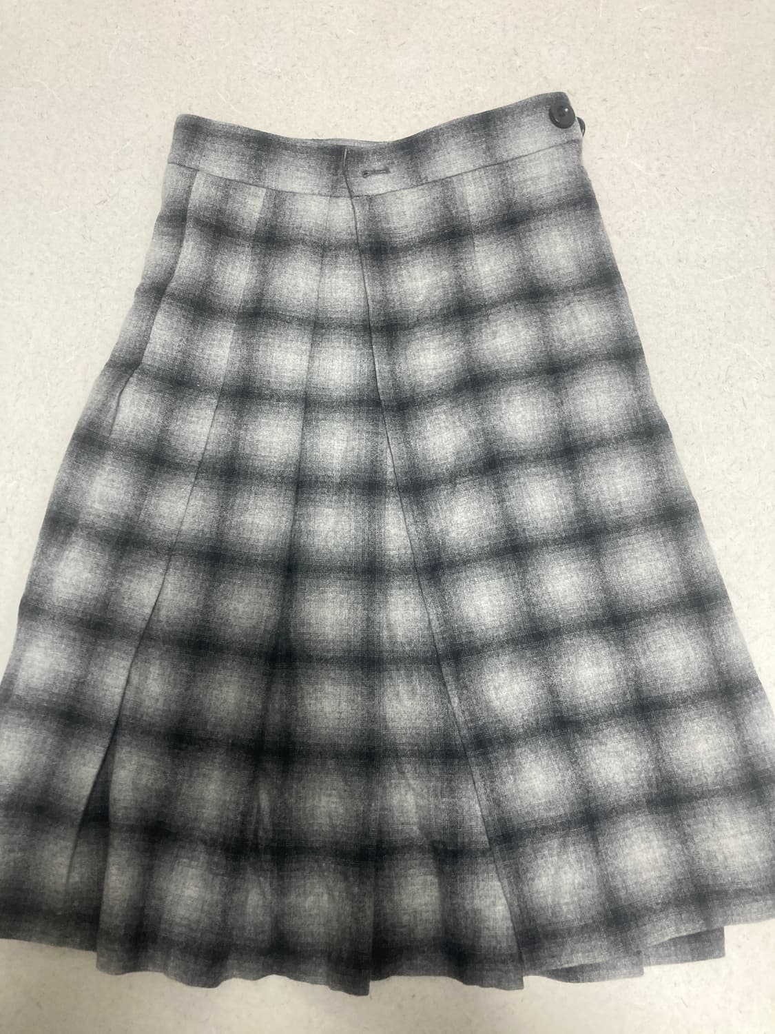 COS 체크 울 스커트 S 상품이미지3