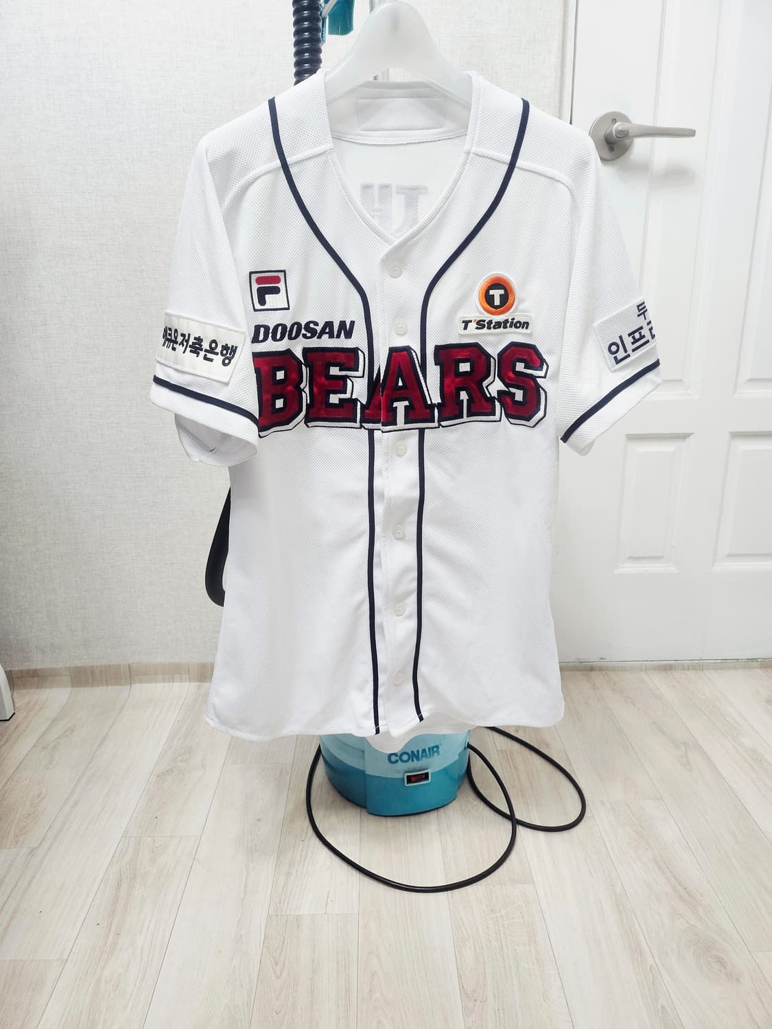 (100)L ☆초대장급☆ 위팬 두산베어스 [김재환] 싸인자수 유니폼 상품이미지1