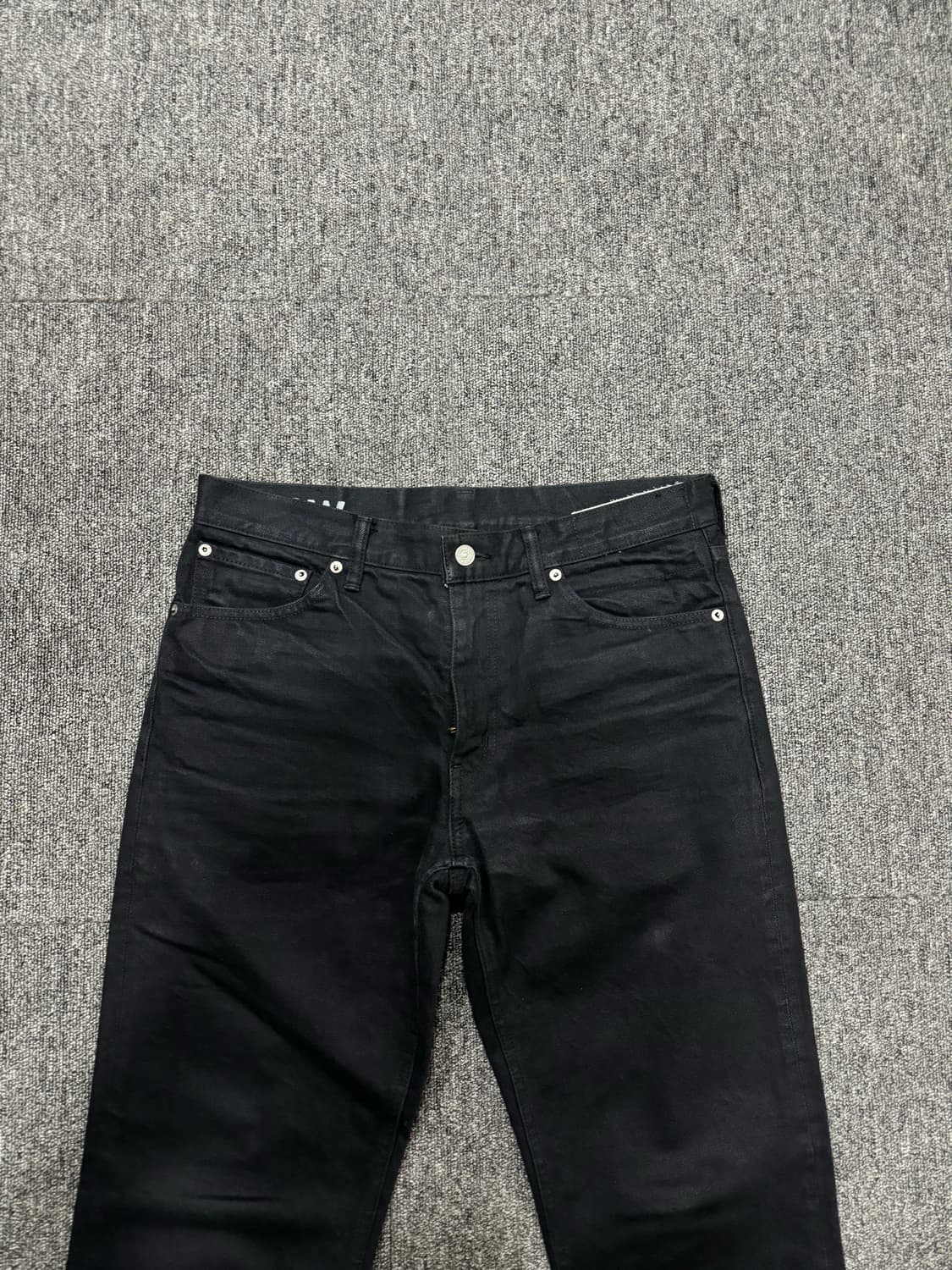 VISVIM CMYK 03 비즈빔 소셜스컬프쳐 블랙 데님 34 상품이미지5