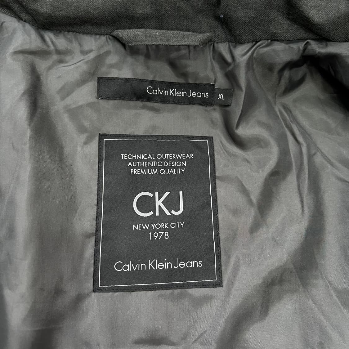 XL) 캘빈클라인 덕다운 패딩점퍼 오리털 패딩 상품이미지5