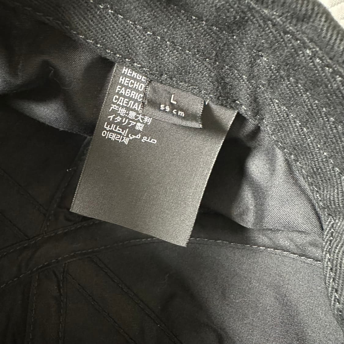 발렌시아가 볼캡 블랙 L사이즈 (59) 상품이미지10