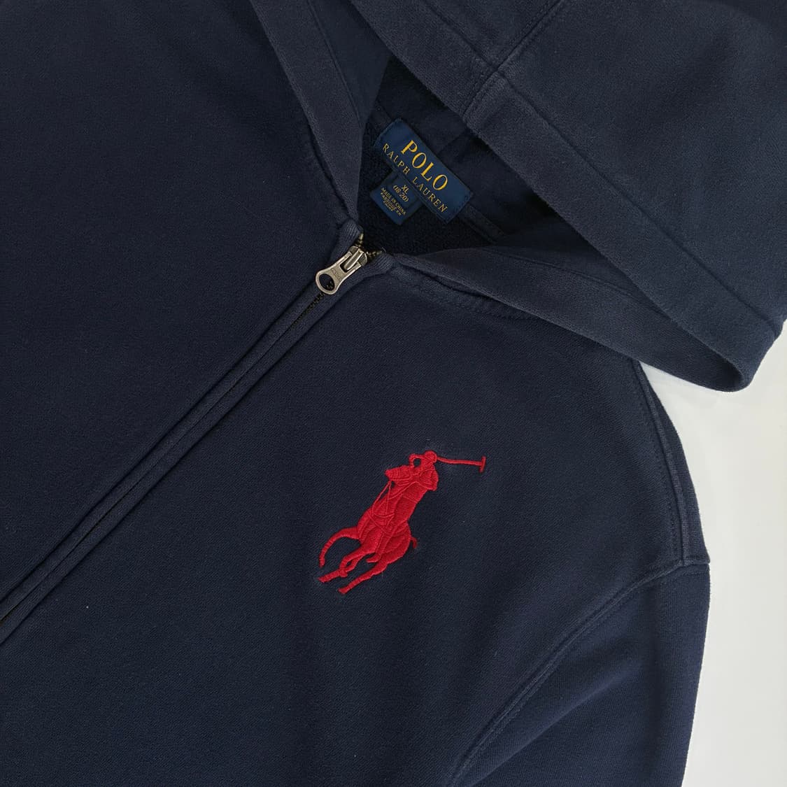 Polo  폴로 랄프로렌 빅포니 네이비 후드집업  상품이미지4
