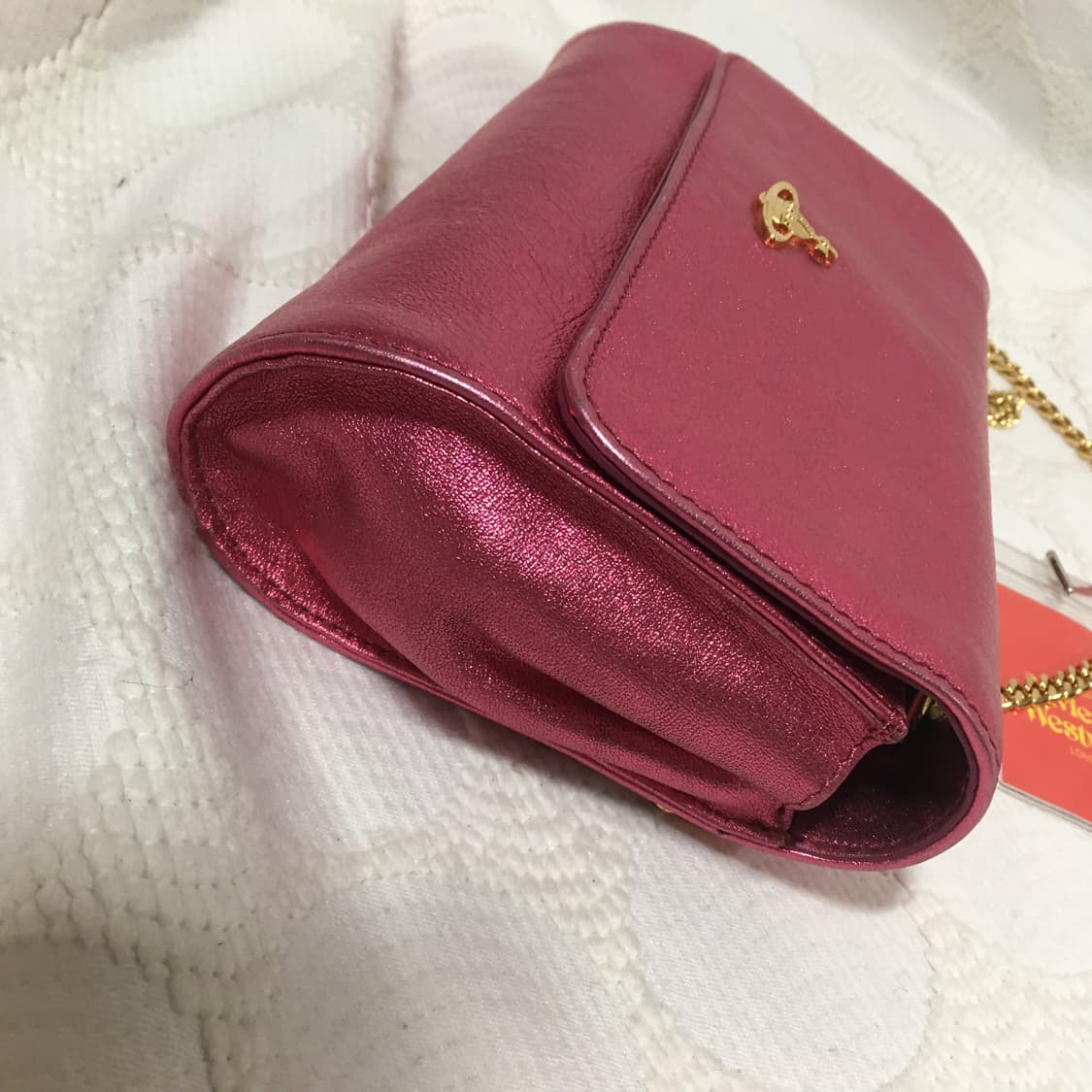 vivienne westwood 핑크 Y2K 체인 백 상품이미지4