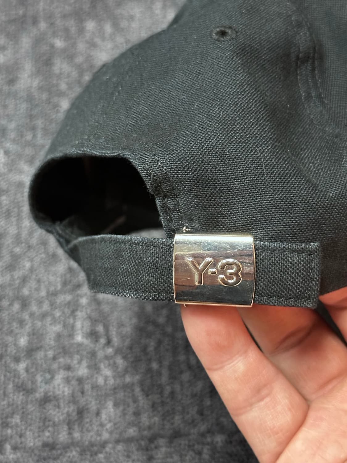 Y-3 요지야마모토 아디다스 캡 블랙 상품이미지3