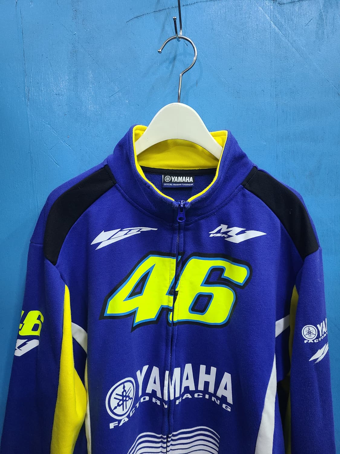 희귀 VR46 야마하 롯시 공식 레이싱집업 상품이미지1