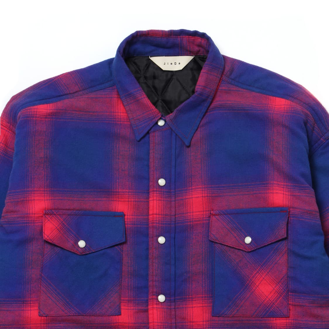 지에다 퀼팅 셔츠 상품이미지2