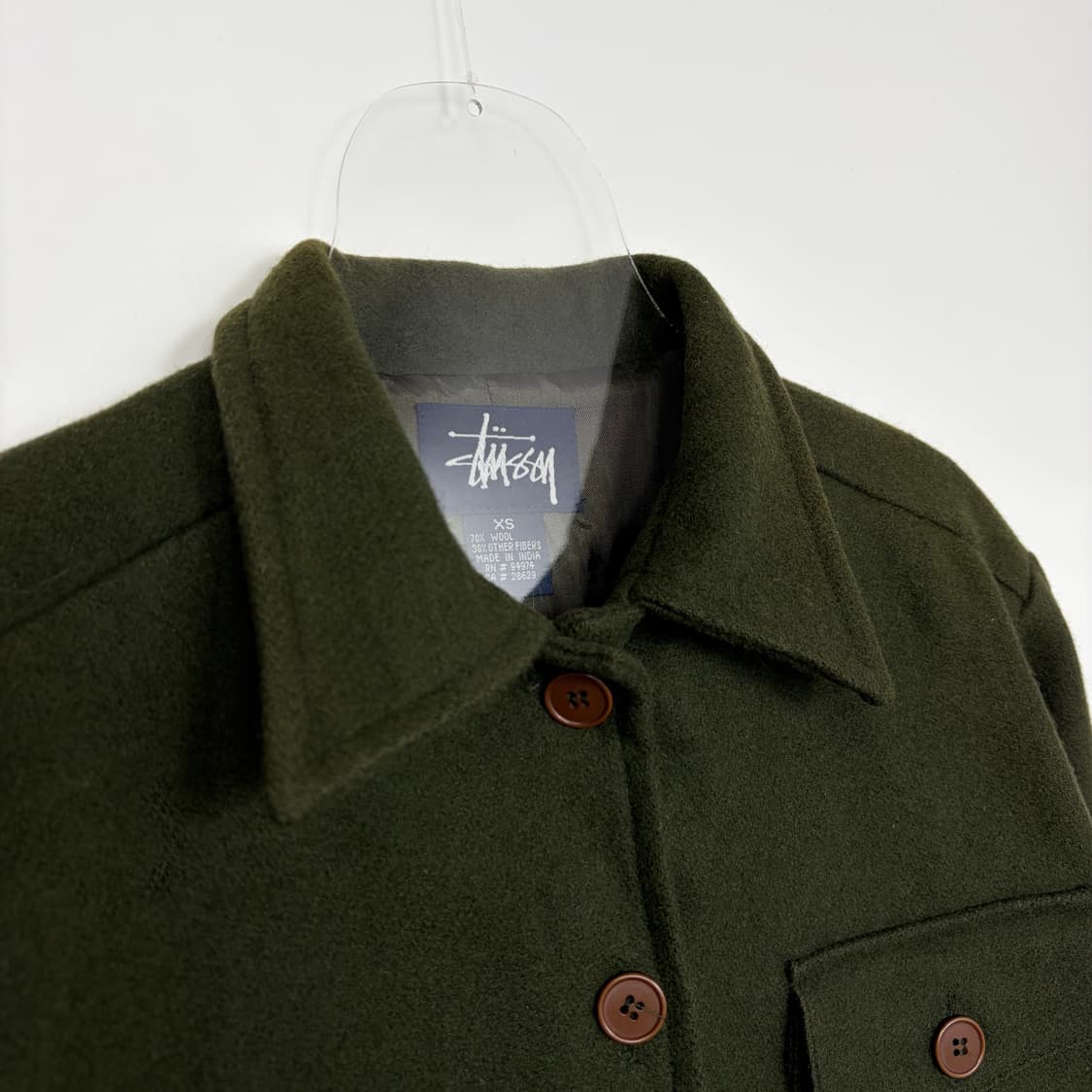 스투시 울 셔츠 상품이미지2