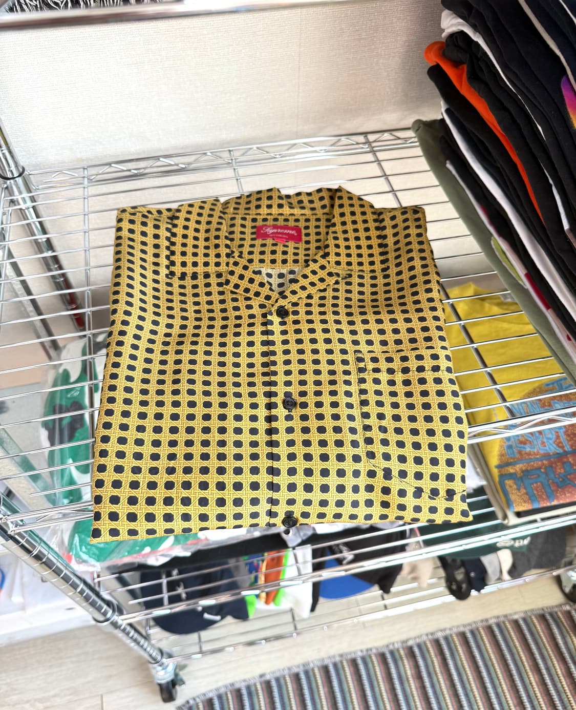 슈프림 케인 실크 셔츠 상품이미지3