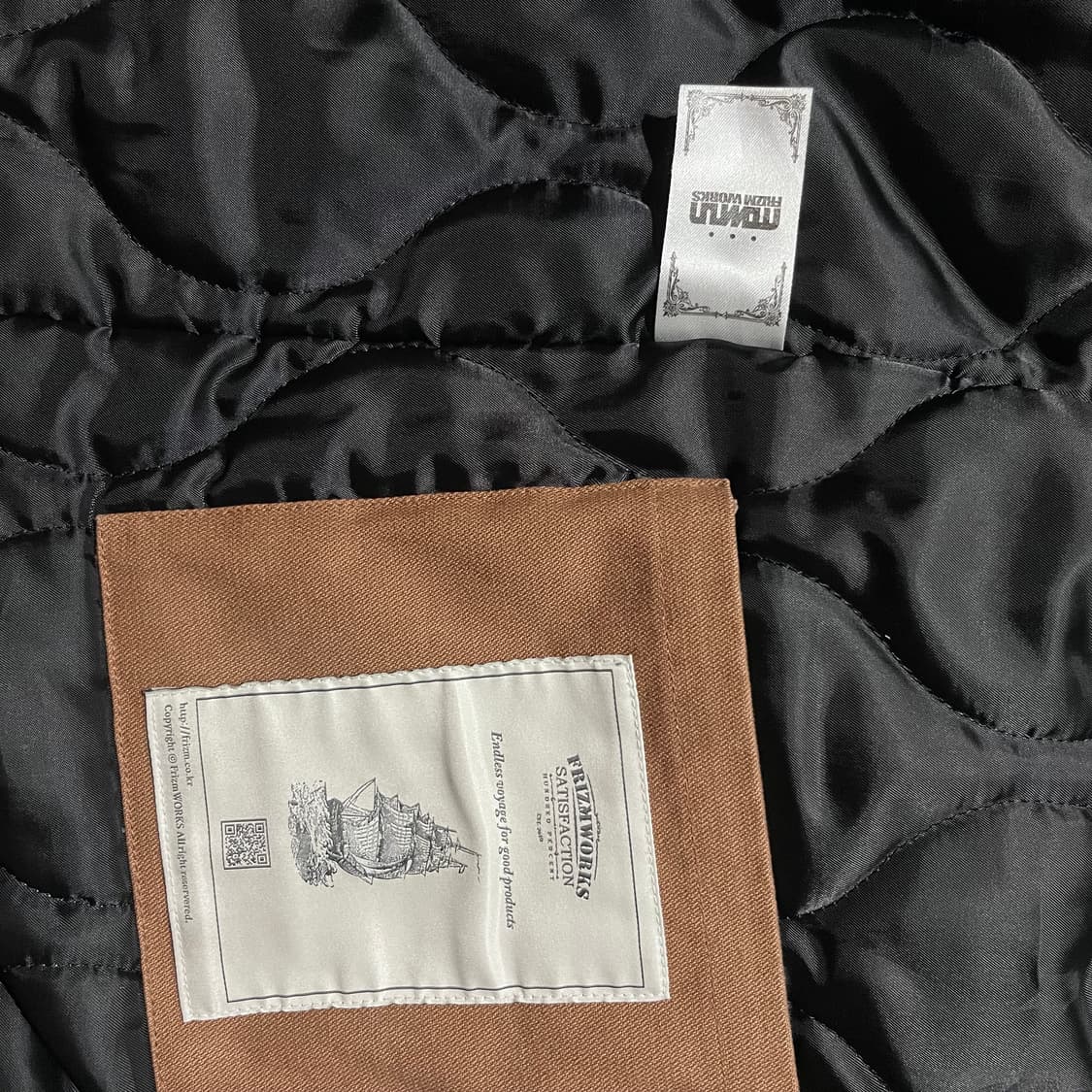 frizmWORKS 프리즘웍스 브로큰 트윌 B-9 파카 자켓 상품이미지9