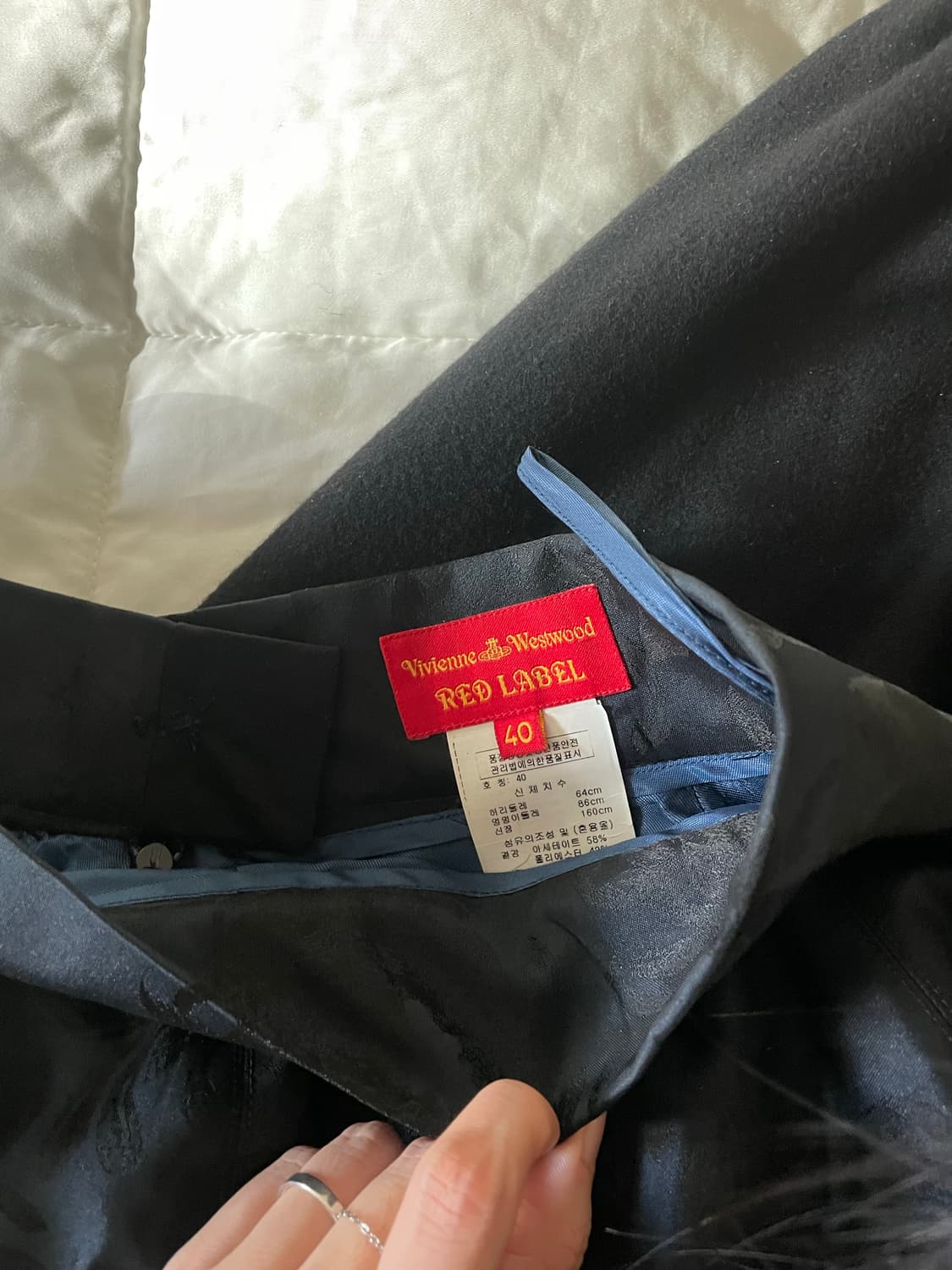 비비안웨스트우드 / 레드라벨 자카드 스커트  상품이미지3