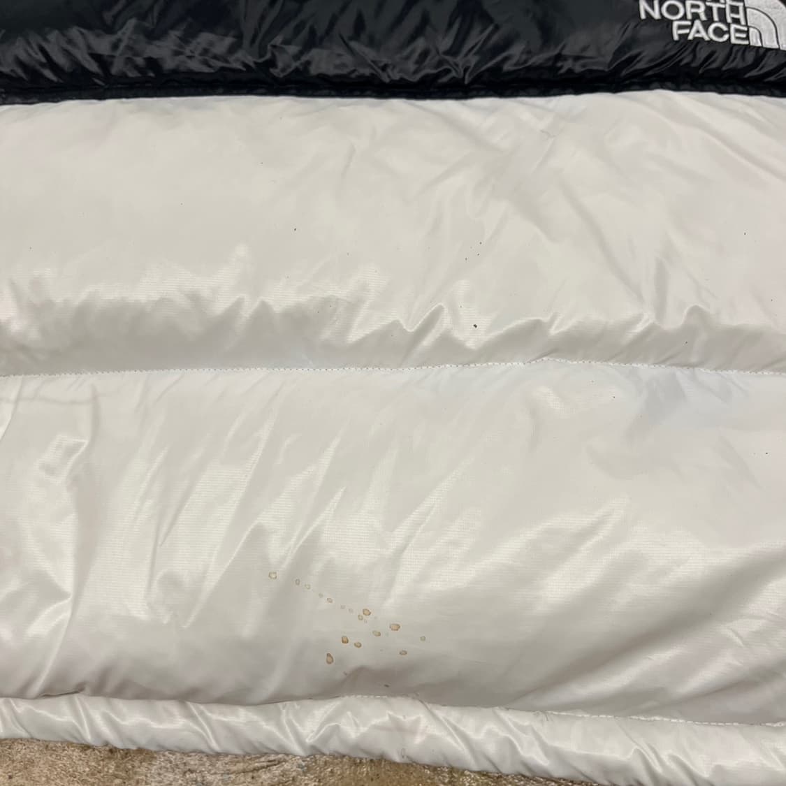 [정품/S] 노스페이스 우먼 눕시 크롭 패딩 화이트 b14 상품이미지5