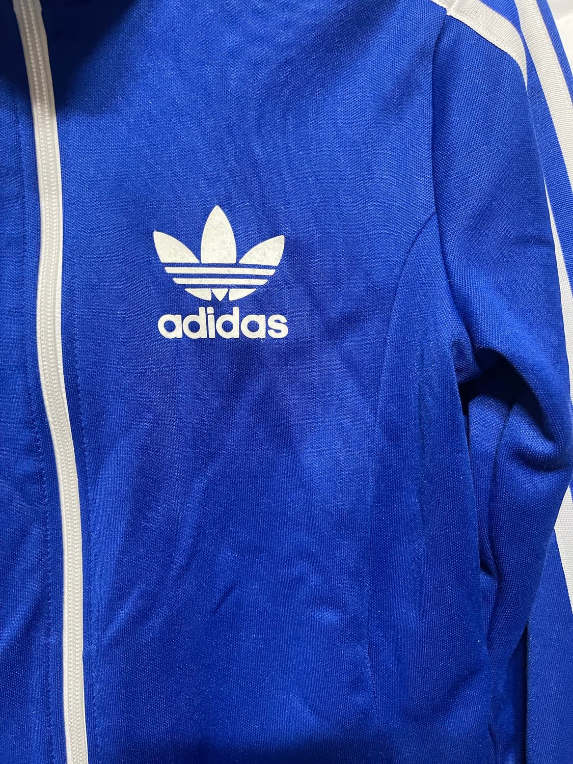 95 아디다스 유로파 트랙탑 여성 져지 블루 상품이미지5