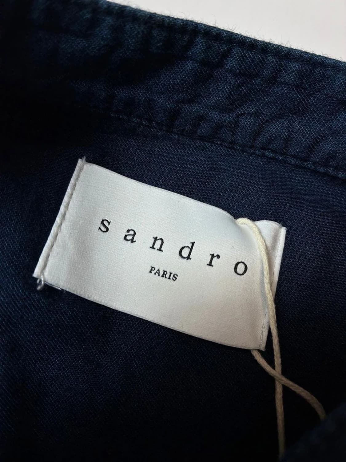 산드로 헨리넥 코튼 풀오버 셔츠 PN9303 상품이미지6