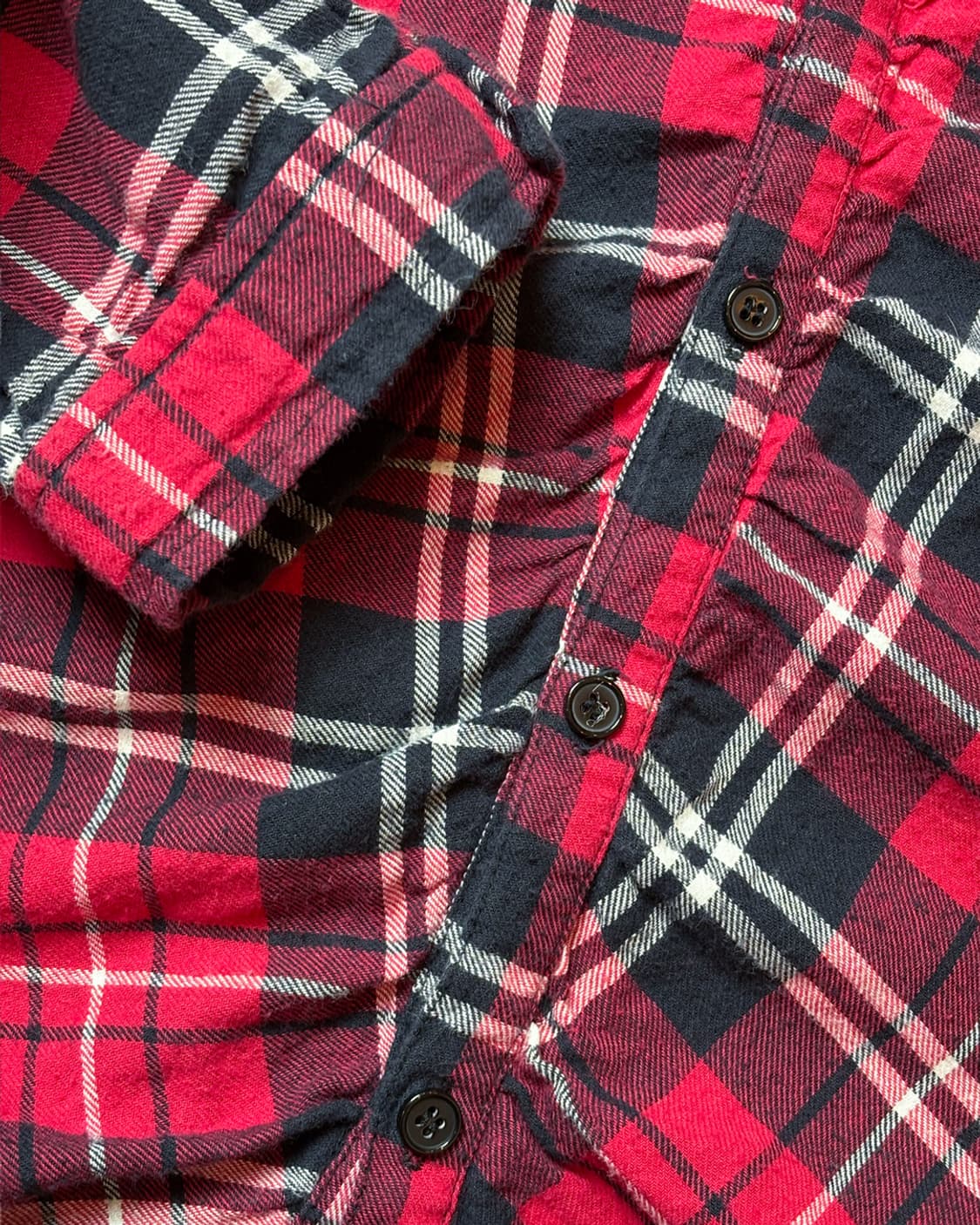 일본빈티지 SUPER HAKKA 체크 셔츠 상품이미지4