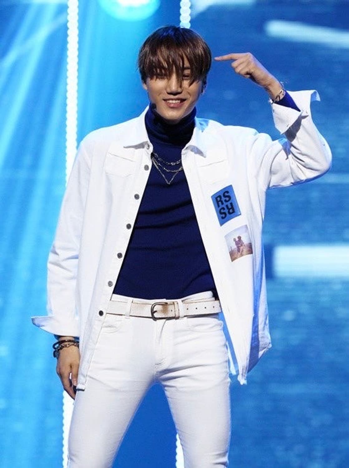 라프시몬스 15ss 로고 레더패치 원포켓 셔츠 상품이미지9