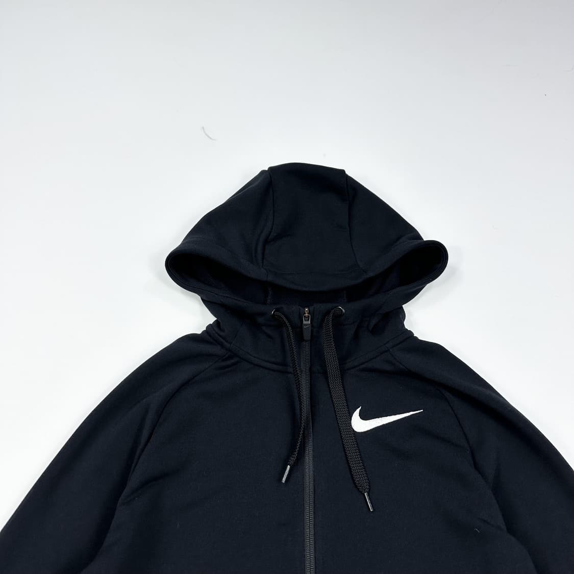 나이키 스우시 트레이닝 풀오버 블랙 후드집업 (M) 상품이미지1