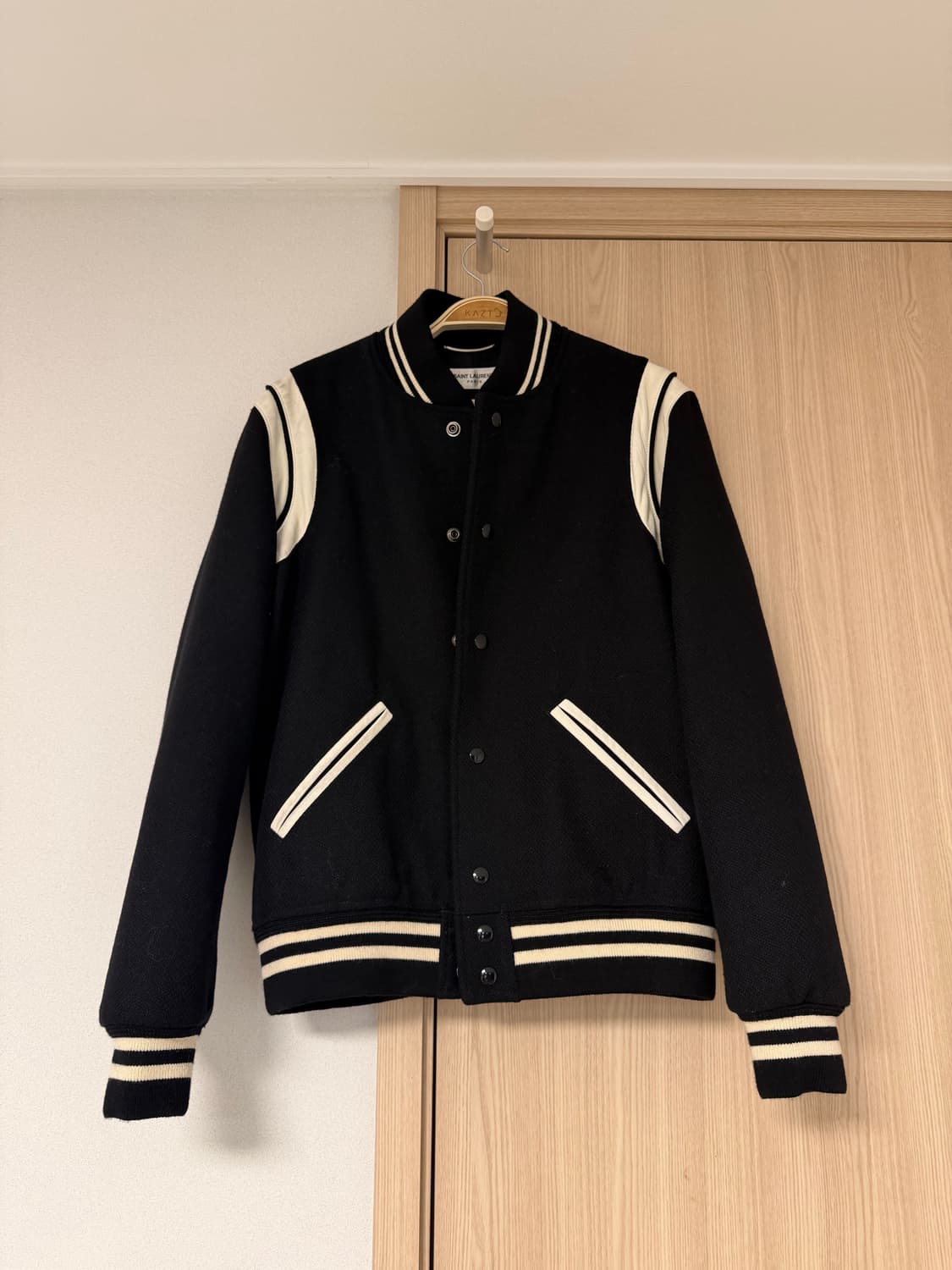 🖤 Saint Laurent Paris 테디 바시티 자켓 상품이미지1