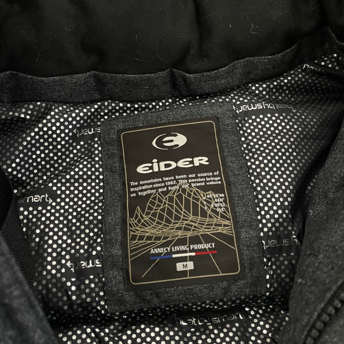 [M] 아이더 구스다운 후드 패딩점퍼 1209EB1 상품이미지3