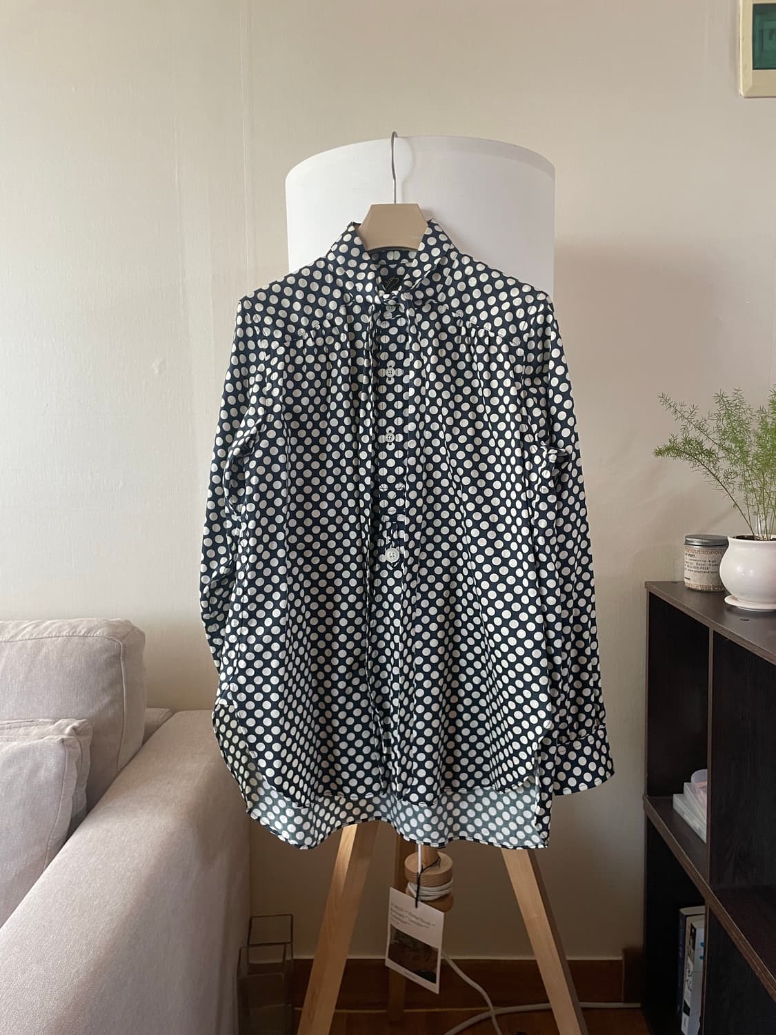 니들스 애스콧 도트 셔츠 상품이미지1