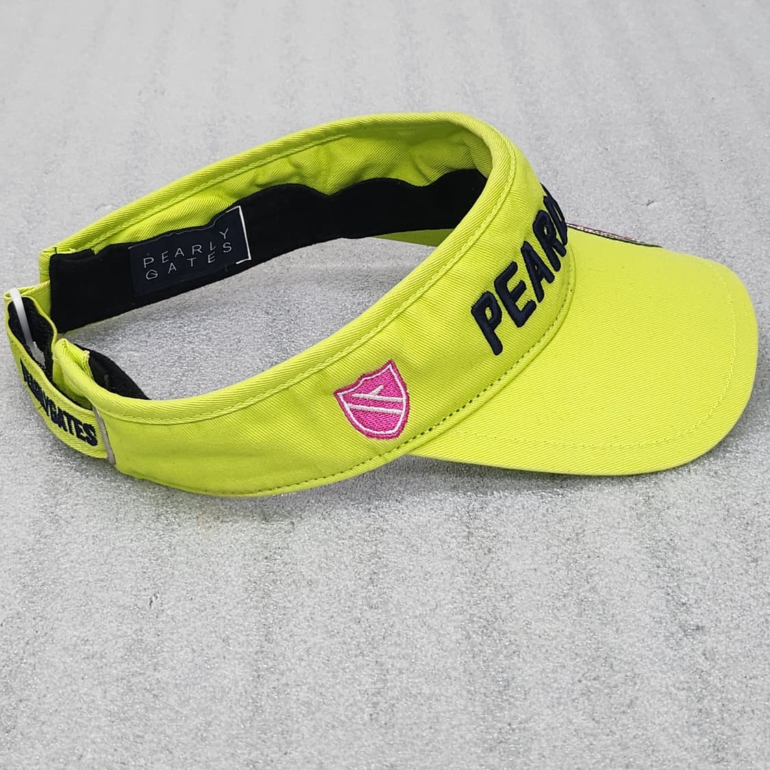 상태좋은 파리게이츠 골프 썬캡 겨자색 프리 상품이미지5