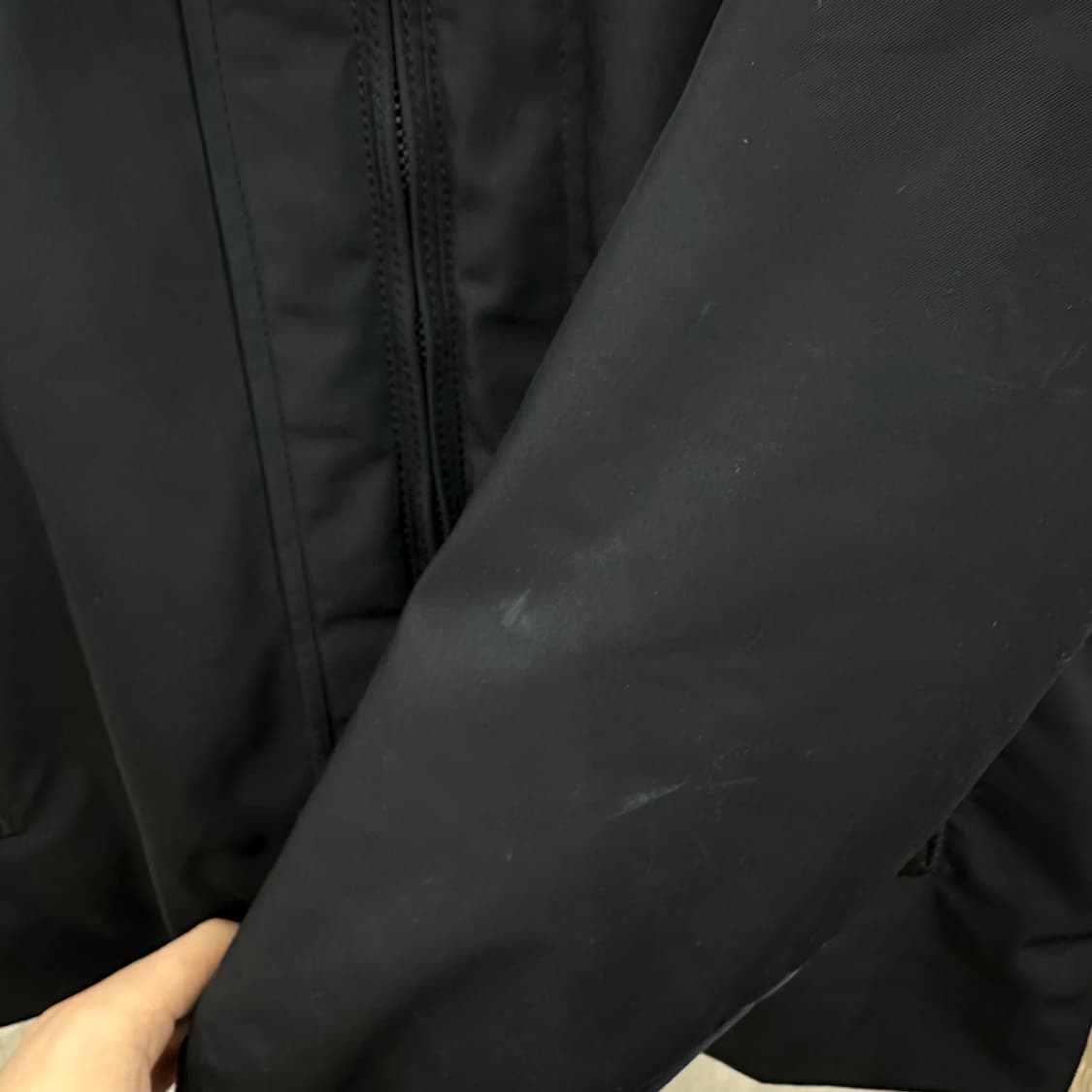 90 캘빈클라인 남자 숄더 램스킨 점퍼 상품이미지6