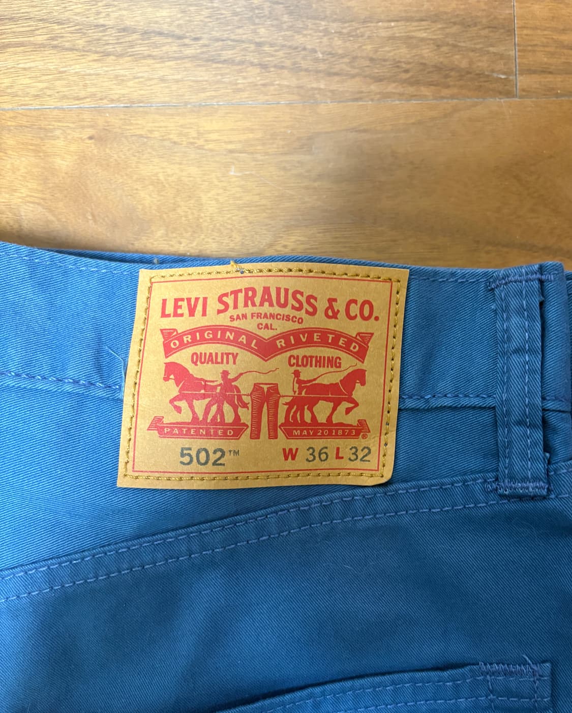 [LEVIS] Levi's 502 blue pants 상품이미지3
