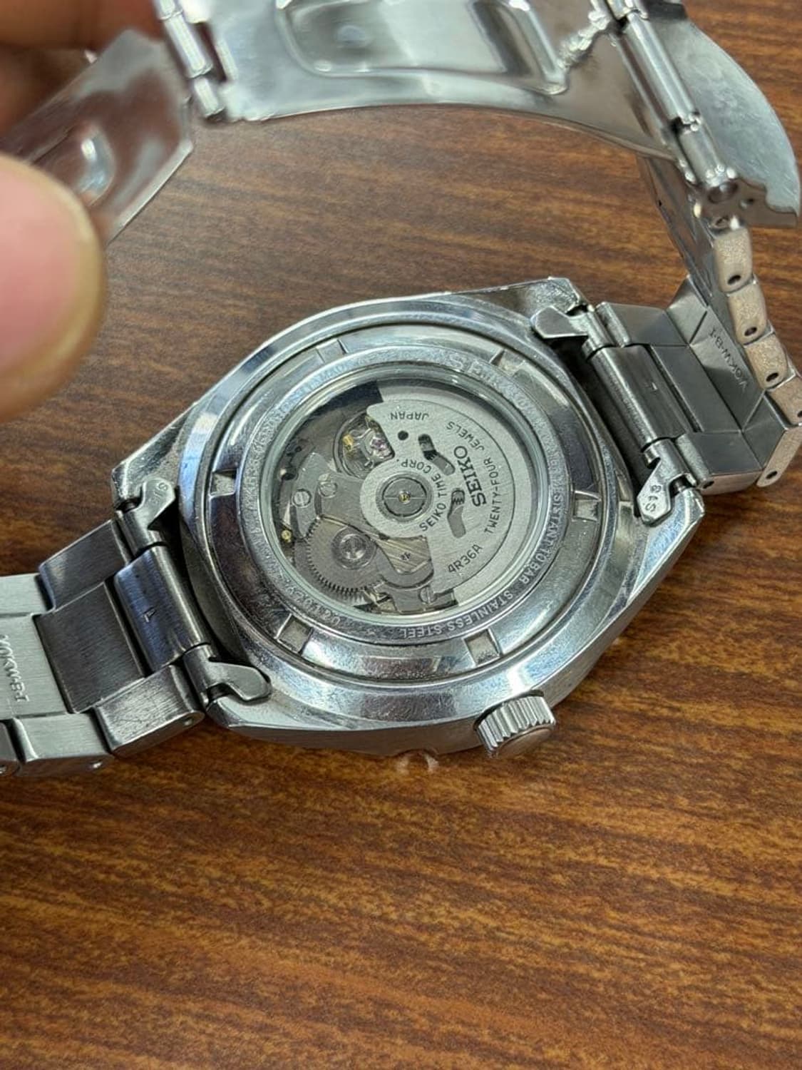 세이코 5 스포츠 블루 다이버 오토매틱 시계 상품이미지3