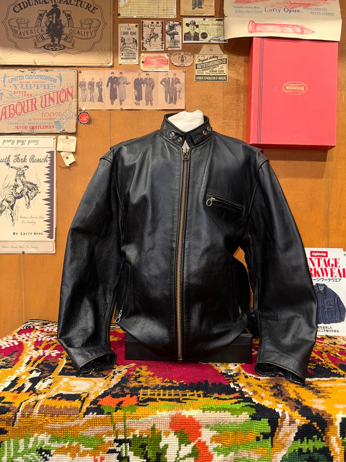 ( XL-2XL ) 바이커가죽 레더자켓 가죽자켓 라이더자켓 소가죽자켓 상품이미지4