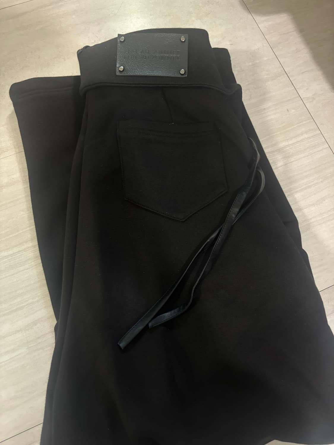 에트오소메Double Rib Pintuck Pants 상품이미지3