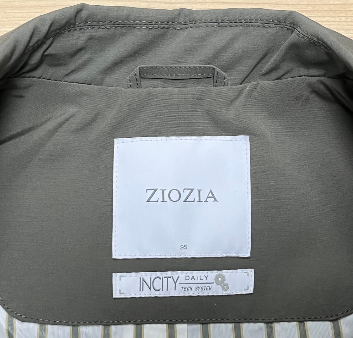 [95] 지오지아 남성 싱글 트렌치 맥코트 카키 상품이미지2