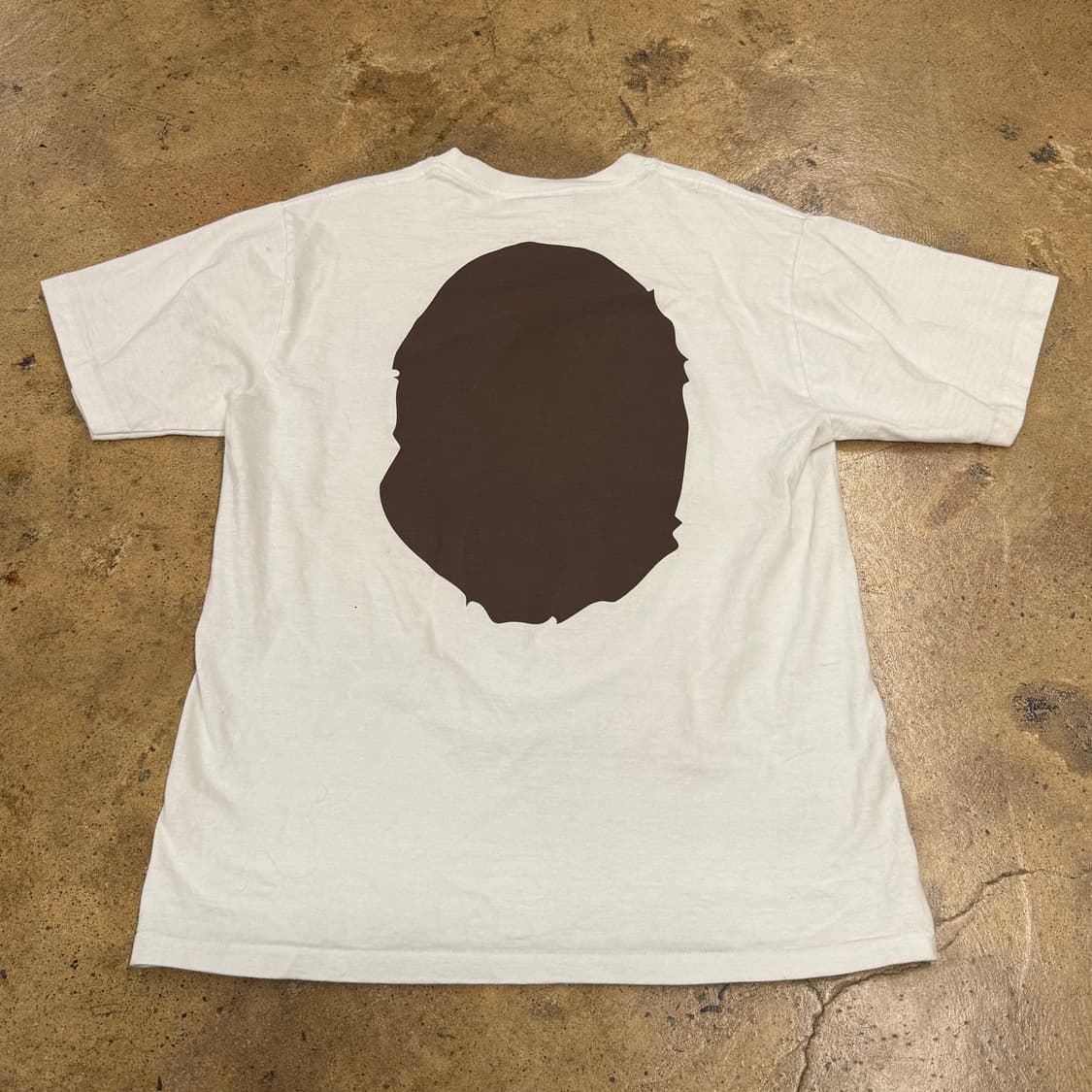 베이프 빅사루 헤드 양면 반팔티셔츠 상품이미지3