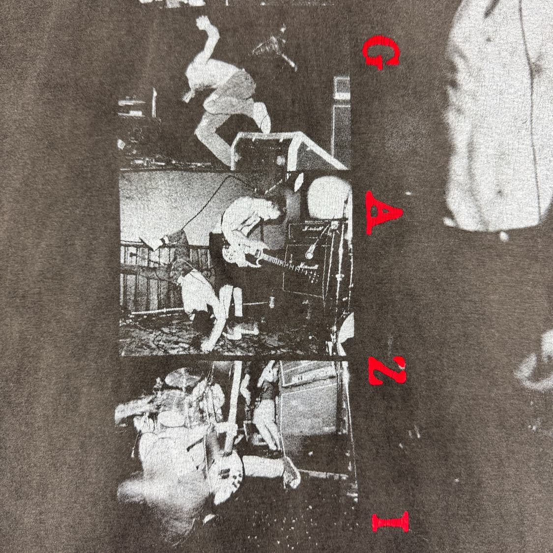 빈티지 90s 푸가지 Fugazi Euro Boot 롱슬리브 티셔츠 상품이미지9
