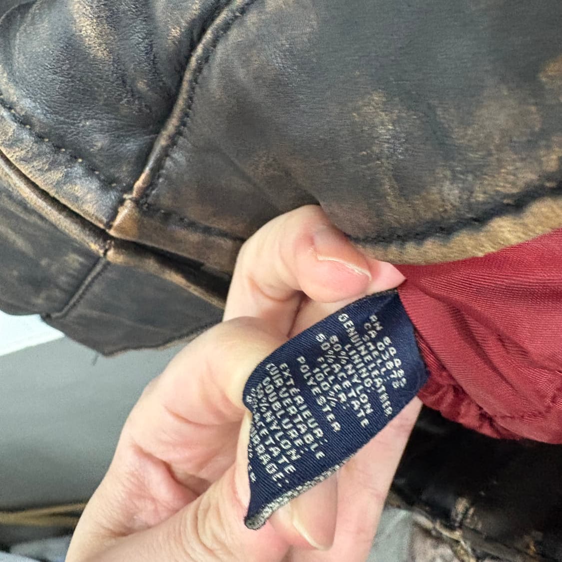 아메리칸이글 레더자켓 상품이미지5